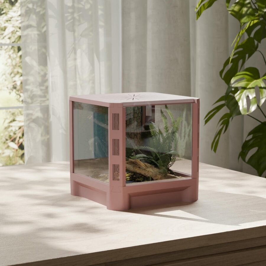 Terrarium Terradise 15x15x15cm - Terracotta. Nowoczesne, designerskie Terrarium.
